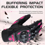 Rider's Choice | Women's Motorcycle Gloves with Breathable Mesh & Touchscreen Tips | Enhanced Grip for Comfort and Control 3