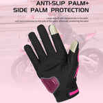 Rider's Choice | Women's Motorcycle Gloves with Breathable Mesh & Touchscreen Tips | Enhanced Grip for Comfort and Control 5