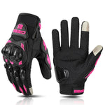 Rider's Choice | Women's Motorcycle Gloves with Breathable Mesh & Touchscreen Tips | Enhanced Grip for Comfort and Control 8
