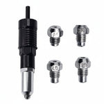 Rivet Gun Adapter Kit | Electric Drill Attachment with Interchangeable Nozzles | Versatile Tool for Fastening Tasks 7