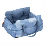 RoadTrip Pet Booster | Cozy Dog Bed with Adjustable Safety Features | Perfect for Travel and Daily Use 1