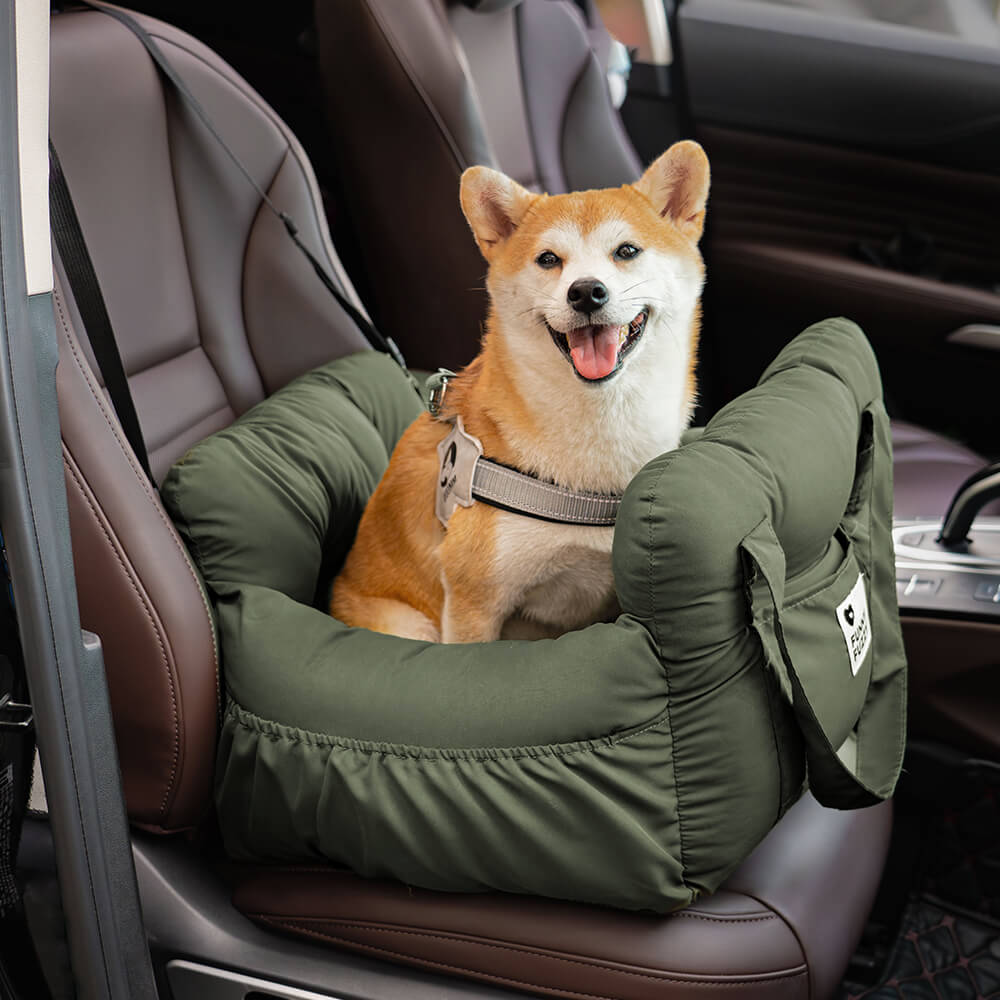 RoadTrip Pet Booster | Cozy Dog Bed with Adjustable Safety Features | Perfect for Travel and Daily Use 10