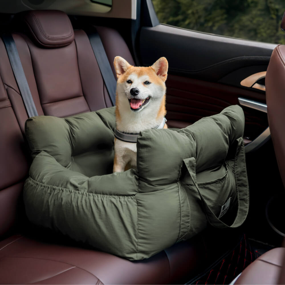 RoadTrip Pet Booster | Cozy Dog Bed with Adjustable Safety Features | Perfect for Travel and Daily Use 13