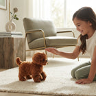 Realistic Robotic Puppy that Responds to Voice and Touch, Robot Dog Toy for Kids that Walks, Interactive Robotic Pet