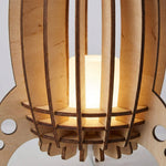 Rocket Lamp | Handcrafted Wooden Table Lamp with Soft Ambient Glow for Cozy Spaces 3
