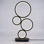 Rondora | Modern Ring Table Lamp with Stepless Dimming | Sculptural Design for Cozy Ambiance 0