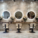 Round LED Bathroom Mirror with Anti-Fog & Dimmable Touch Control | Modern Design for Luxurious Reflection 6