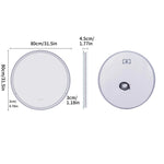 Round LED Bathroom Mirror with Anti-Fog & Dimmable Touch Control | Modern Design for Luxurious Reflection 7