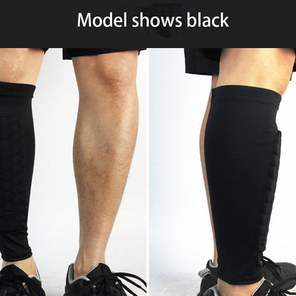 Soccer Shin Guards for Men Women and Youth, Slip On Shin Guards with Compression Sleeve – image 4