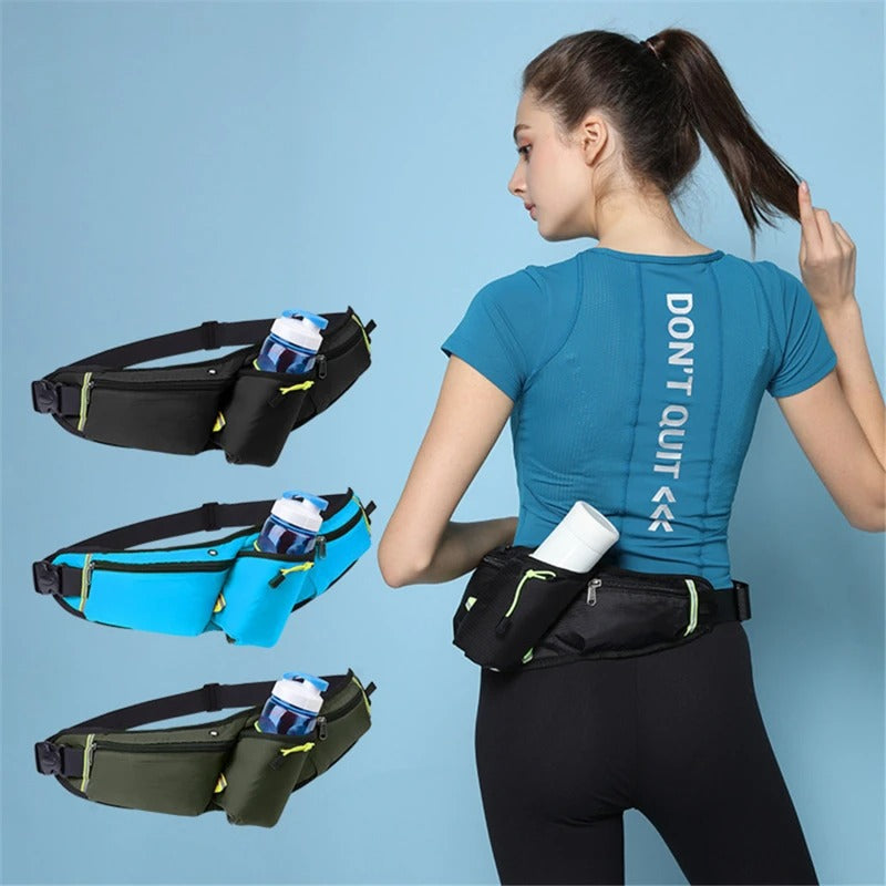 RunEase Pack | Waterproof Running Belt with Drink Holder for Hydration 0