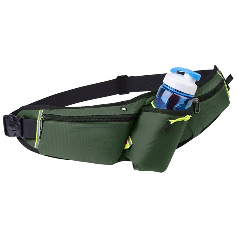 RunEase Pack | Waterproof Running Belt with Drink Holder for Hydration 8