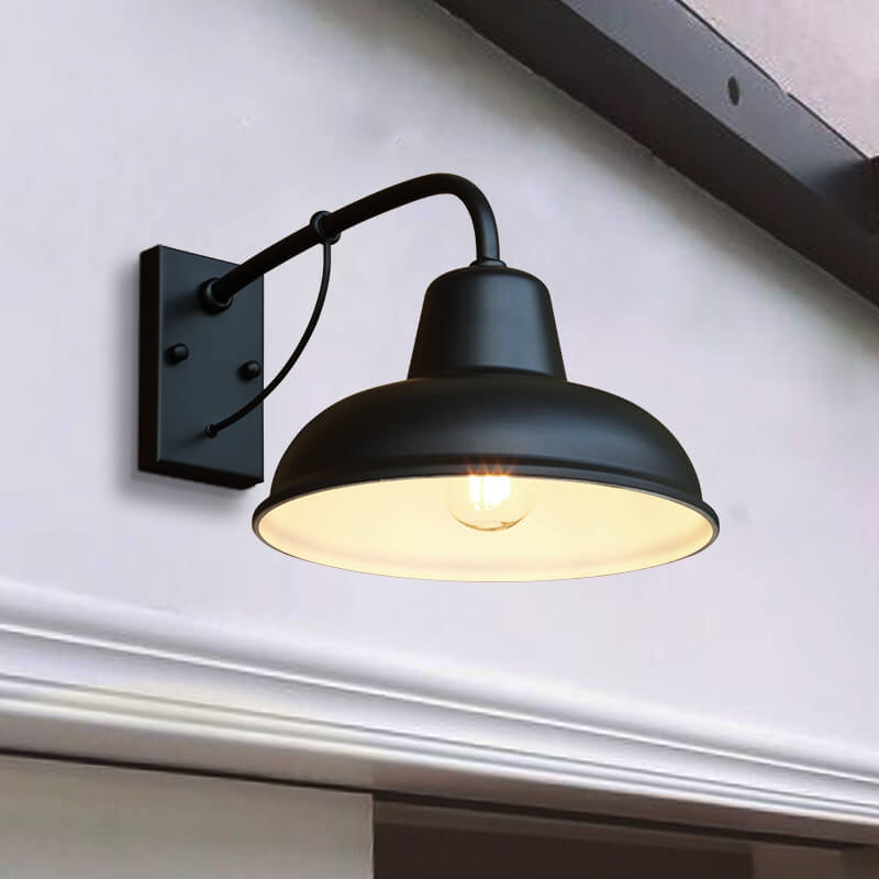 RusticIron | Stylish Durable Industrial Outdoor Wall Sconce Light 8