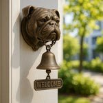 Rustic Welcome Bell | German Shepherd Design with Artisan Craftsmanship | Perfect Home Decor for Warm Greetings 4
