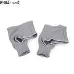 Tuzwa Adjustable Gel Toe Separator for Bunions – Hallux Valgus Big Toe Alignment Support with Soft Cloth Cushion, 1 Pair