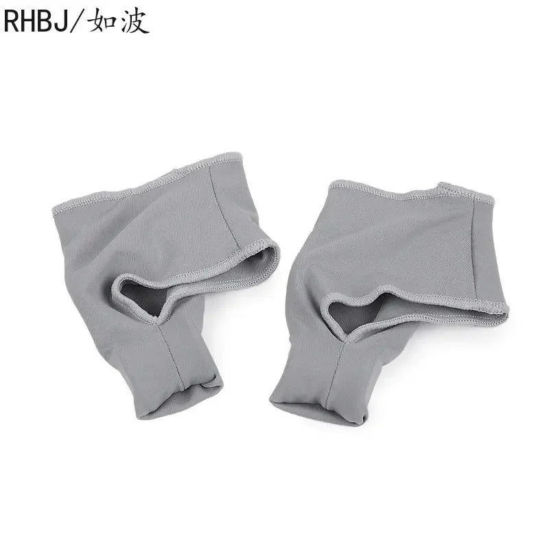 Tuzwa Adjustable Gel Toe Separator for Bunions – Hallux Valgus Big Toe Alignment Support with Soft Cloth Cushion, 1 Pair
