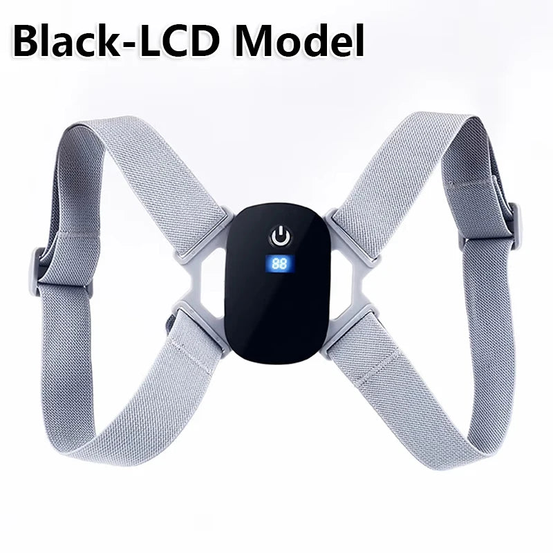 Tuzwa Smart Posture Corrector with Vibration Reminder – Rechargeable Electronic Back Posture Trainer for Men & Women
