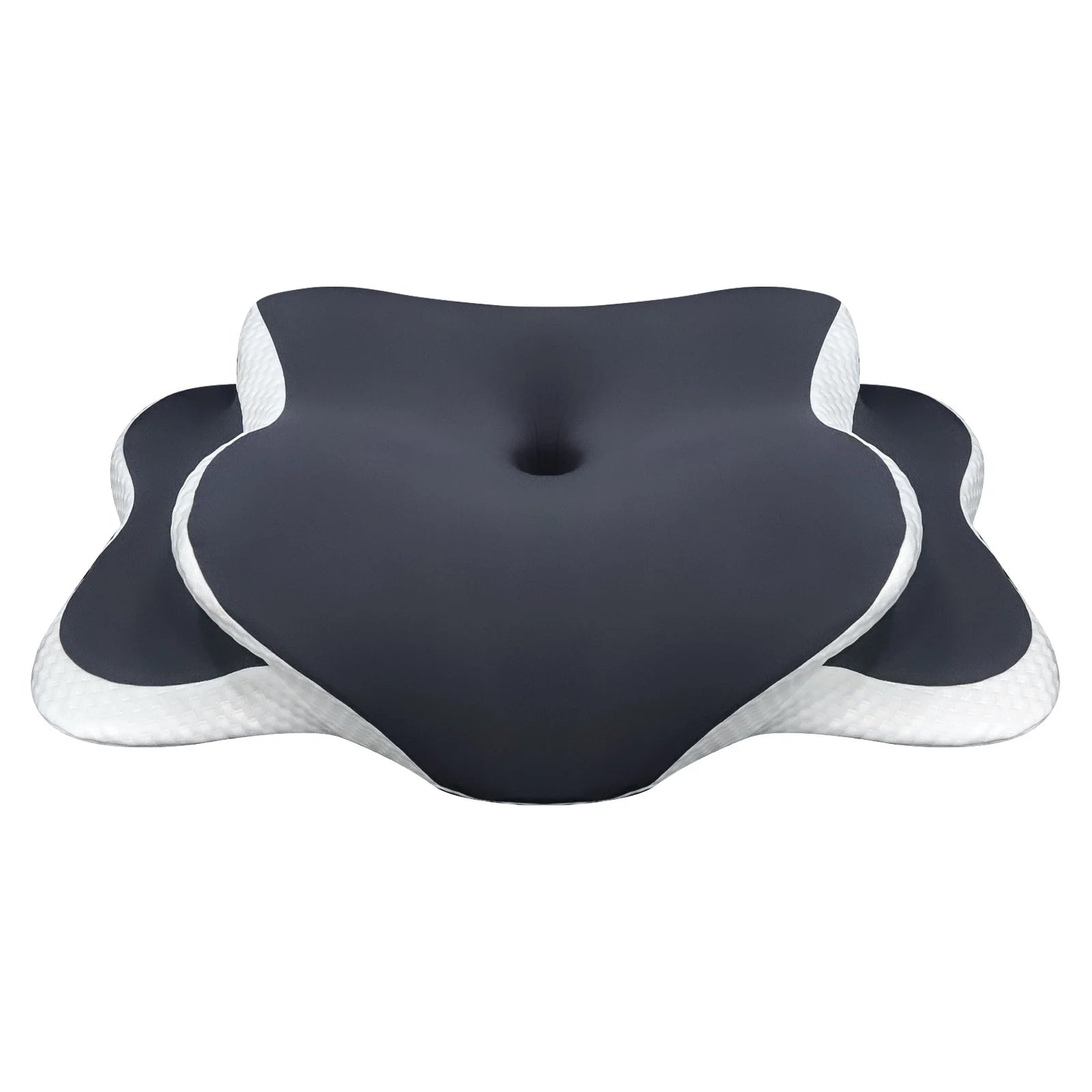 Tuzwa Cervical Memory Foam Pillow – Contoured Ergonomic Neck Support Pillow for Side & Back Sleepers