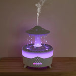 Tuzwa 350ML Mini USB Humidifier & Remote Control – Compact Aromatherapy Humidifier for Bedroom, Desk & Office