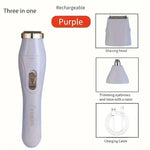 Tuzwa Electric Shaver for Women – USB Rechargeable Cordless Hair Removal Device with Adjustable Settings for Quick Personal Grooming