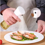 Tuzwa Oil Spray Bottle for Cooking with Adjustable Mist Nozzle – Refillable PP Kitchen Oil Sprayer for Cooking, Baking & Salad