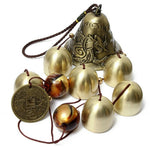 Tuzwa Copper Wind Chimes – Decorative Metal Outdoor Hanging Bells with Soothing Chime Sounds for Garden, Yard, Patio & Porch Decor
