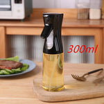 Tuzwa Oil Spray Bottle for Cooking with Adjustable Mist Nozzle – Refillable PP Kitchen Oil Sprayer for Cooking, Baking & Salad