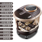 Tuzwa Electric Foot Spa Bath with Adjustable Heat & Thermostatic Temperature Control – Compact Foot Soaking Tub for Home