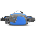 Tuzwa Running Fanny Pack with Water Bottle Holder – Water-Resistant Nylon Waist Bag with Multiple Pockets & Adjustable Strap for Hiking & Travel