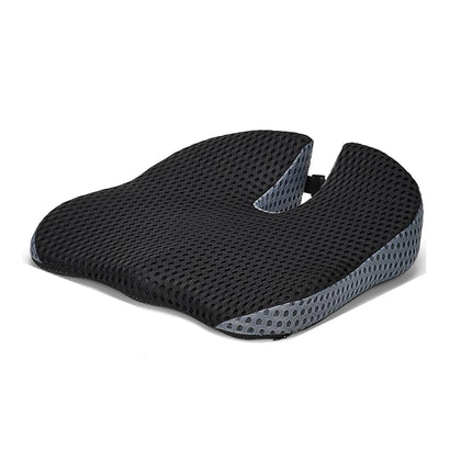 Tuzwa Memory Foam Car Wedge Seat Cushion – Ergonomic Driver Height Booster with Adjustable Straps for Comfortable Vehicle Seating