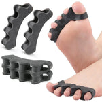 Tuzwa Gel Toe Separators for Bunions & Hammer Toes – Soft Silicone Toe Spacers for Alignment Support, Cushioning & Comfort, 1 Pair