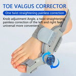 Tuzwa Adjustable Rotating Toe Separator – Big Toe Alignment Bunion Splint & Pedicure Foot Care Tool for Daily Comfort