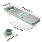 Tuzwa Electric Vegetable Slicer & Shredder | Multifunction Food Processor with Adjustable Stainless Steel Blades | Heavy-Duty Kitchen Machine for Fast Vegetable Prep