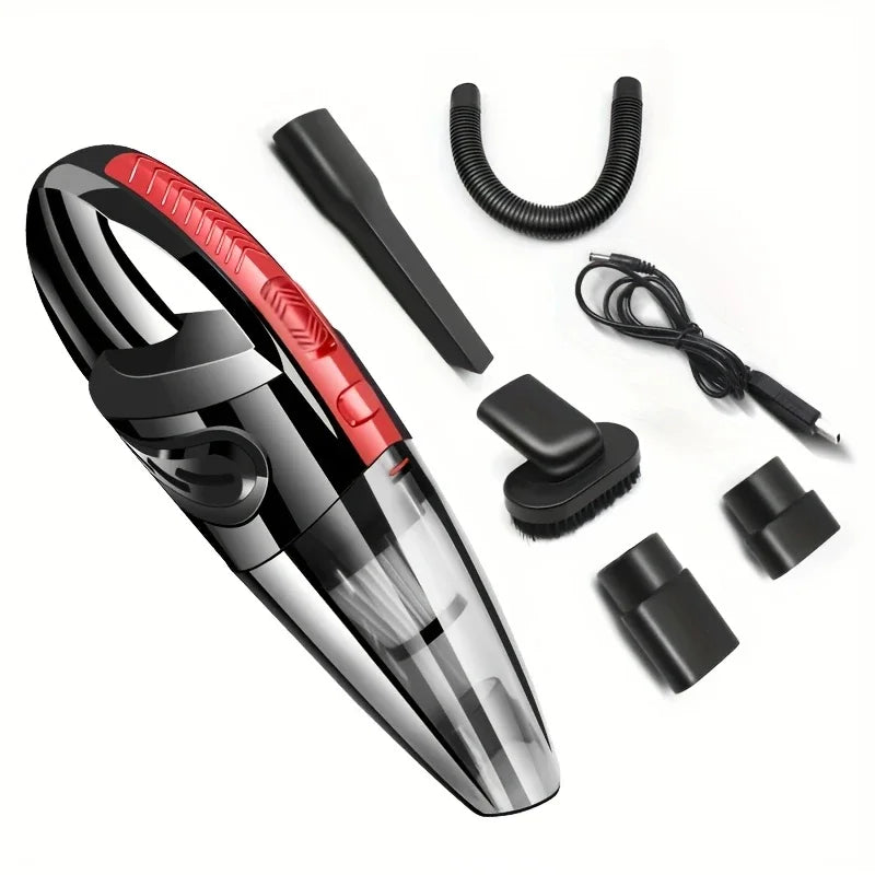 Tuzwa Cordless Handheld Vacuum Cleaner – Strong Suction Portable Car & Home Vacuum, Rechargeable, Lightweight 0.68kg