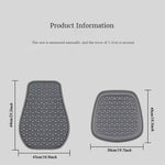 Tuzwa 3D Car Seat Cushion – Breathable Suspended Seat Pad with Embossed Design for All-Season Driving Comfort