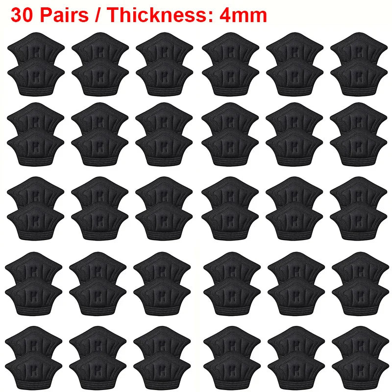Tuzwa Adjustable Heel Pads for Shoes – Lightweight Foam Heel Cushions with Anti-Wear Support for Sports Shoes & Everyday Footwear