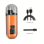 Tuzwa Nose & Ear Hair Trimmer – USB Rechargeable Electric Nose Hair Trimmer with Quick Charging, Compact Washable Grooming Tool