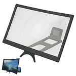 Tuzwa 12-Inch Curved Phone Screen Magnifier – Foldable Smartphone Screen Amplifier for Movies, Videos & Mobile Viewing
