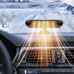 Tuzwa Portable 12V Car Heater & Cooler Fan – 2-in-1 Electric Windshield Defogger & Defroster with Rotary Switch for Cars