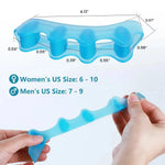 Tuzwa Soft Silicone Toe Separators – Cushioned Toe Spacers for Gentle Separation, Friction Reduction & Everyday Foot Comfort