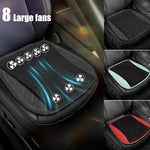 Tuzwa Car Cooling Seat Cushion with 5 Adjustable Fans – USB-Powered Ventilated Car Seat Pad for Summer Driving Comfort