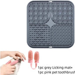 Tuzwa Lick Mat for Dogs – Slow Feeder Dog Licking Mat with Suction Base, Interactive Enrichment & Training Tool for All Breeds