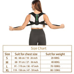 Tuzwa Adjustable Posture Corrector for Men & Women – Breathable Cotton & Neoprene Back Support Brace for Everyday Posture Support