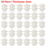 Tuzwa Adjustable Heel Pads for Shoes – Lightweight Foam Heel Cushions with Anti-Wear Support for Sports Shoes & Everyday Footwear