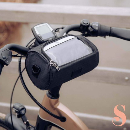 Bike Bag with Touchscreen Phone Pocket, Velcro Strap Mount – image 6