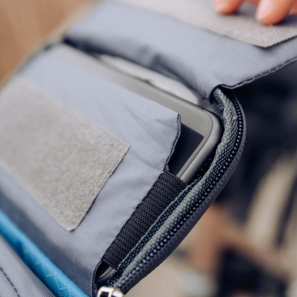 Bike Bag with Touchscreen Phone Pocket, Bicycle Top Tube Bag – image 10