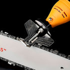 Chainsaw Sharpener with Built In Angle Guide, Chainsaw Blade Sharpener to Sharpen Chainsaw Chain on the Saw