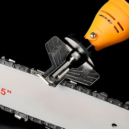 Chainsaw Sharpener with Built In Angle Guide, Chainsaw Blade Sharpener to Sharpen Chainsaw Chain on the Saw