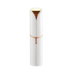 Tuzwa Electric Facial Hair Remover for Women – Portable Lipstick Face Shaver with Battery-Powered Compact Metal Design