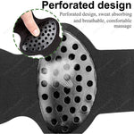 Tuzwa Gel Orthotic Insoles for Men – Arch Support Shoe Inserts for Flat Feet with Shock-Absorbing Cushioned Comfort, 1–3cm