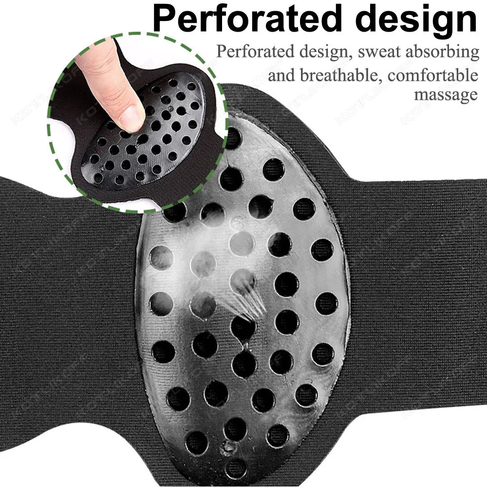Tuzwa Gel Orthotic Insoles for Men – Arch Support Shoe Inserts for Flat Feet with Shock-Absorbing Cushioned Comfort, 1–3cm